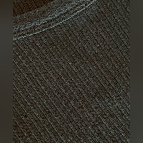 Madewell Hunter Green Long Sleeve Waist Tie Pullover Top Large - Picture 8 of 11